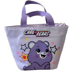 Lunck Box Care Bears Purple Kids Tote Bag.